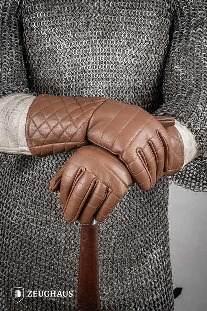 Leather Gloves Brown - Which Mark