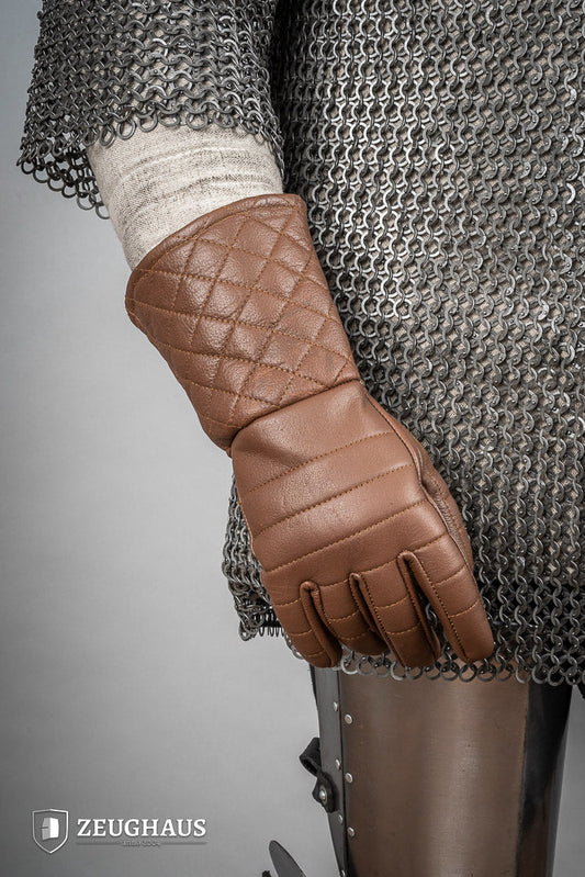 Leather Gloves Brown - Which Mark