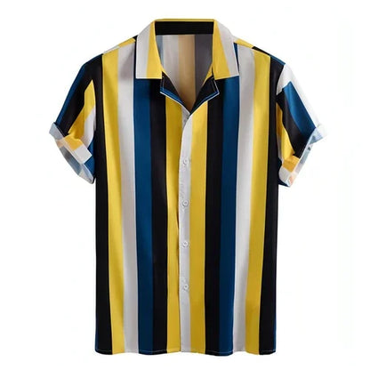 Casual Men DressShirt Stripes - Which Mark