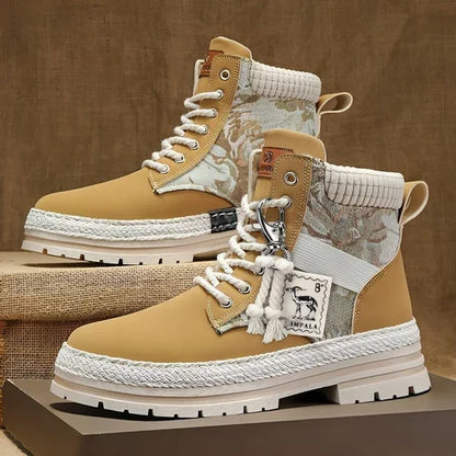 Autumn And Winter High-top Designer Comfy Shoes Men - Which Mark
