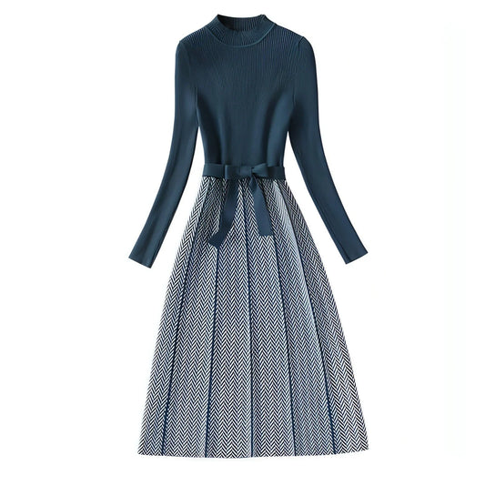 Sweater Skirt Inner Wear Base Temperament Long Women's Clothing Dress - Which Mark