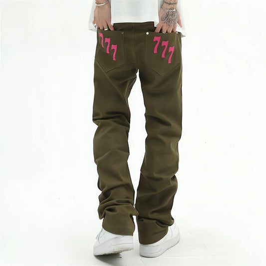 UrbanEdge™ – Embroidered Streetwear Jeans for Men - Which Mark