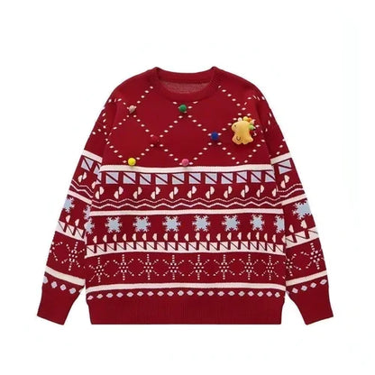 Round Neck Sweater Sweater Boy's Undershirt - Which Mark