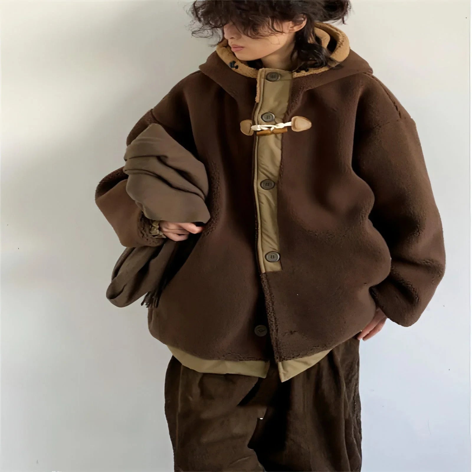 Polar Fleece Cotton-padded Jacket For Men And Women - Which Mark