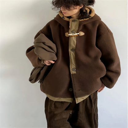 Polar Fleece Cotton-padded Jacket For Men And Women - Which Mark