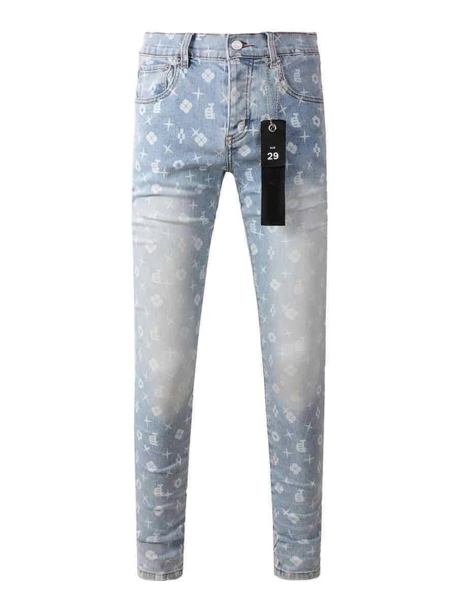 Retro Slim-fit Stretch Skinny Jeans Men - Which Mark