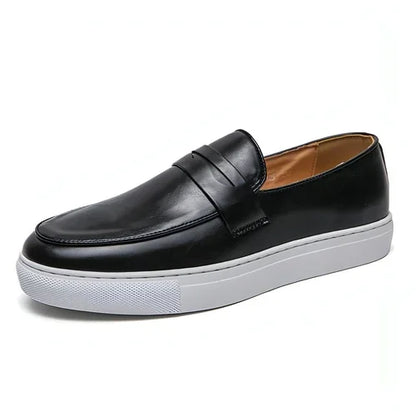Plus Size Board Shoes Male Business Casual Leather Shoes Men - Which Mark