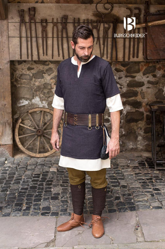 Short Sleeve Tunic Aegir Grey - Which Mark