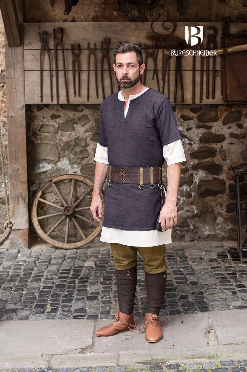 Short Sleeve Tunic Aegir Grey - Which Mark