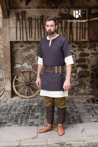 Short Sleeve Tunic Aegir Grey - Which Mark