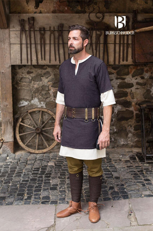 Short Sleeve Tunic Aegir Grey - Which Mark