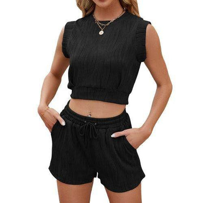 Wave Pattern Design Suit Set Women - Which Mark