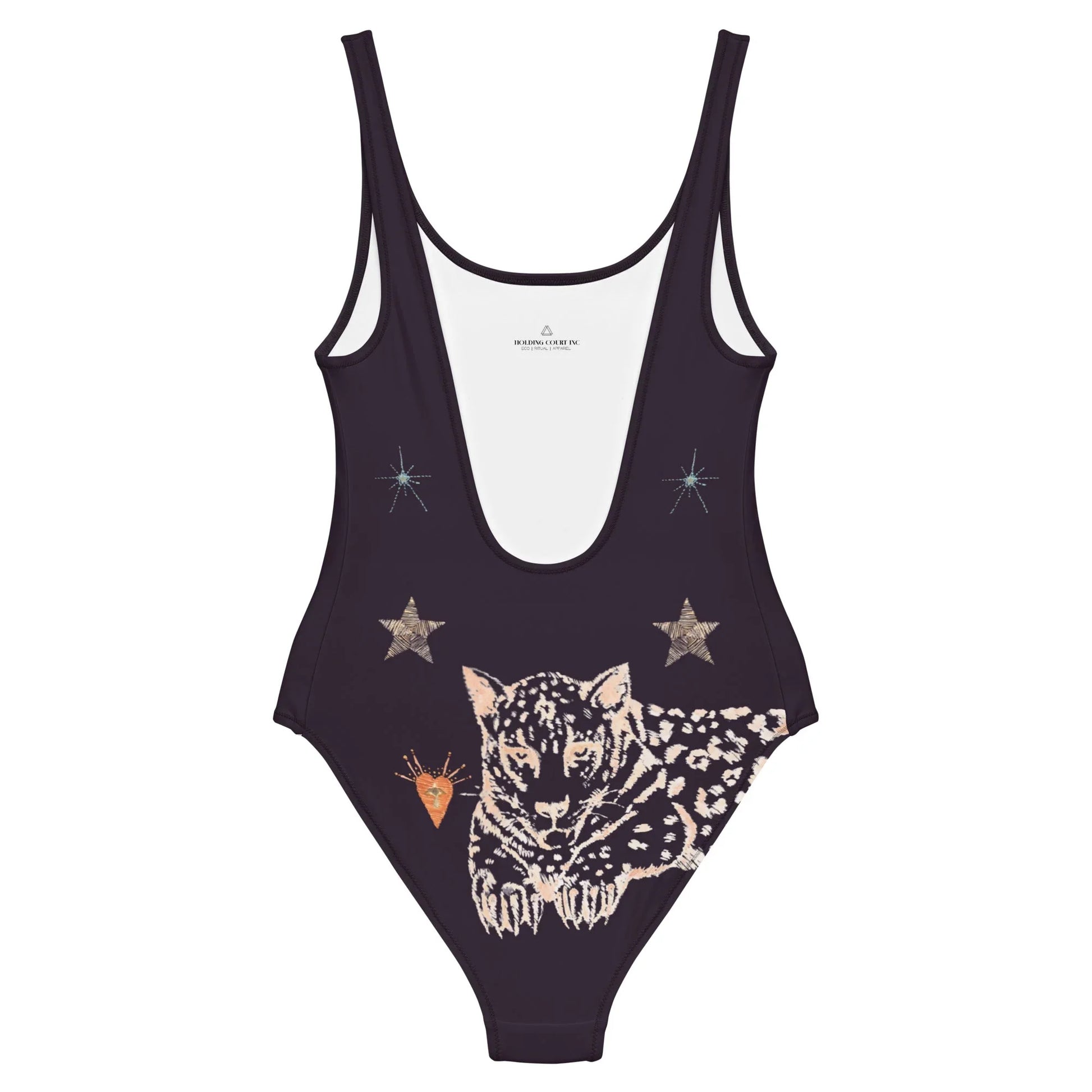 Lyra One Piece Swimsuit in Black Jaguar - Which Mark