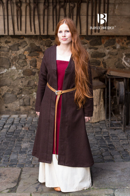 Birka Coat Aslaug Brown - Which Mark