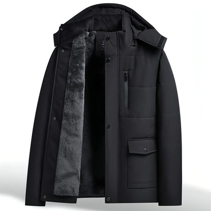 Winter Popular Middle-aged And Elderly Cotton Down Jacket Men - Which Mark