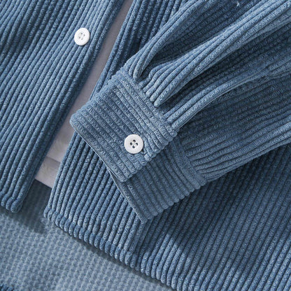 Solid Color Long Sleeve Dress Shirt Men - Which Mark