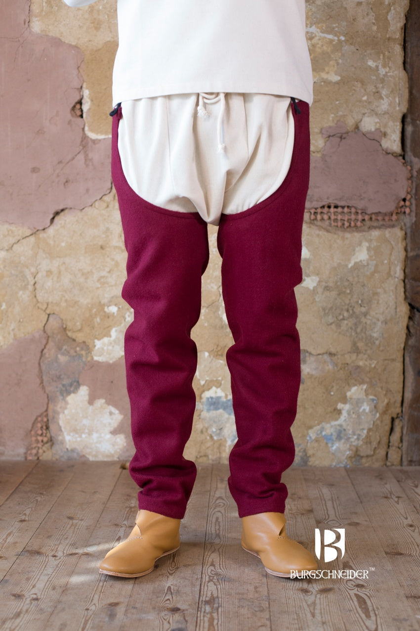 Wool Chausses Bernulf Red - Which Mark
