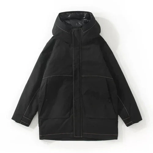 Winter Loose White Duck Down Quality Fashion Jacket Men - Which Mark