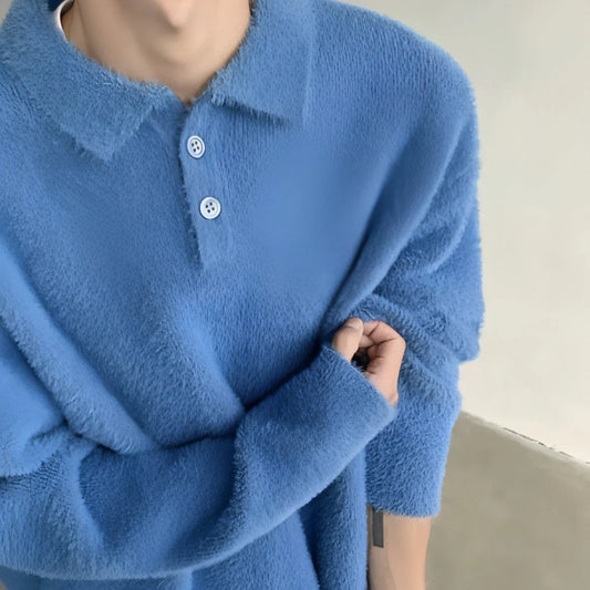Skin-friendly Mohair Pullover Sweater - Which Mark