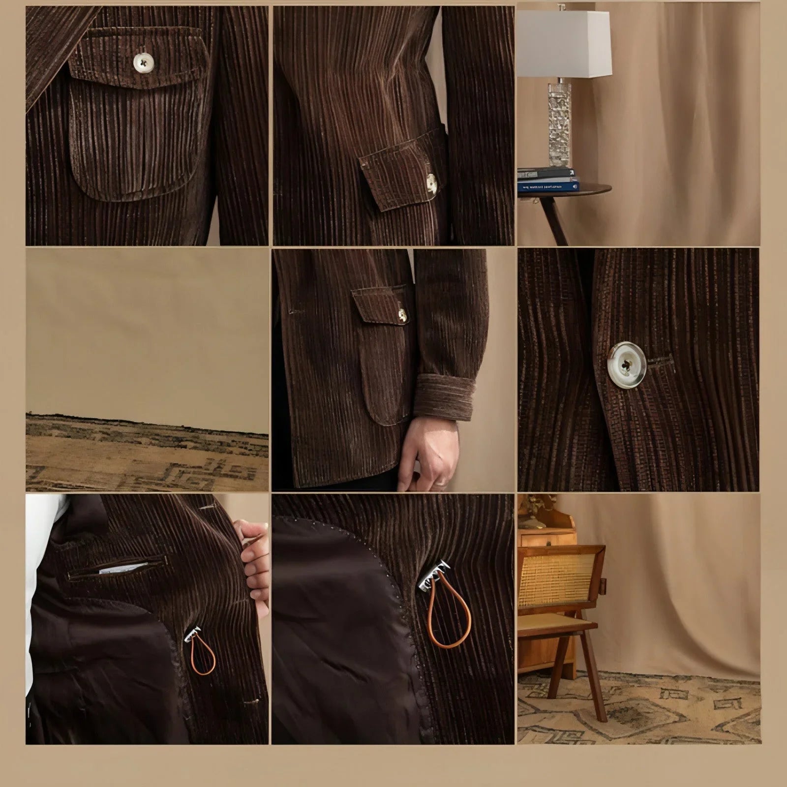 Warm Winter Chenille Hunting Jacket Men - Which Mark