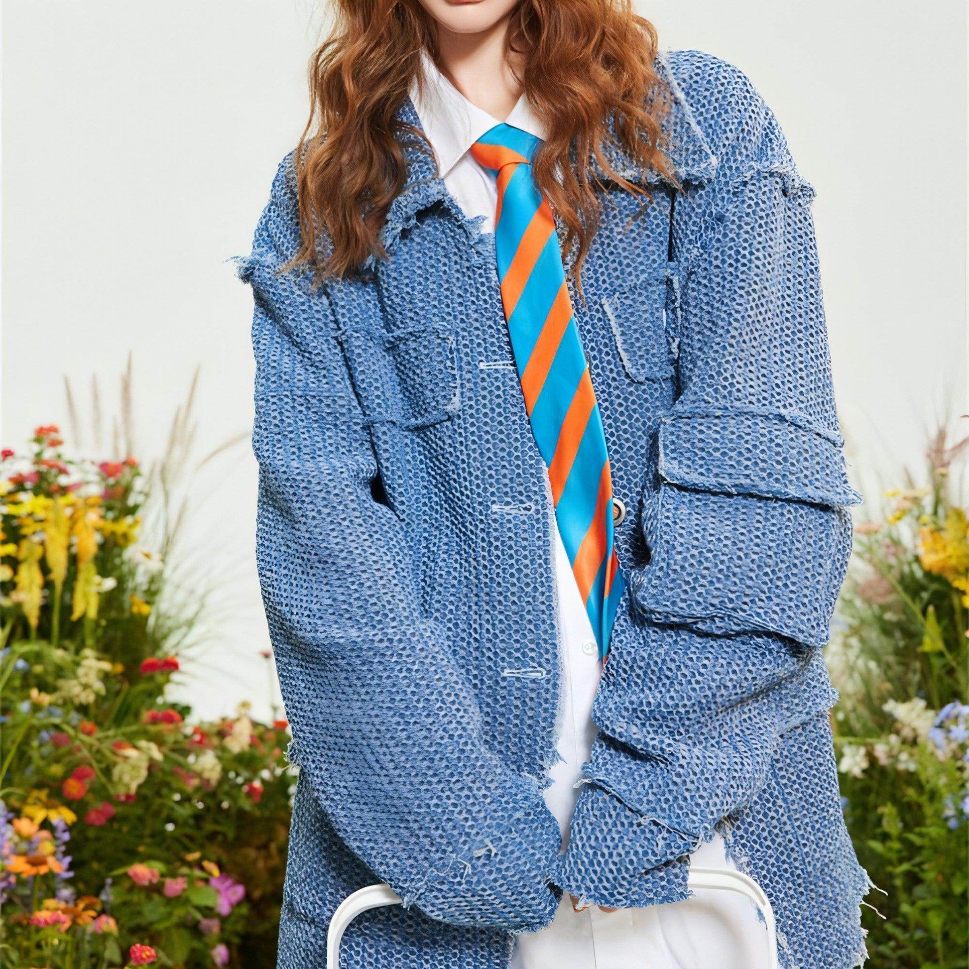 A.1. Loose Lapels Coat Jacket Women - Which Mark