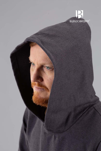 Hooded Long Tunic Renaud Grey - Which Mark