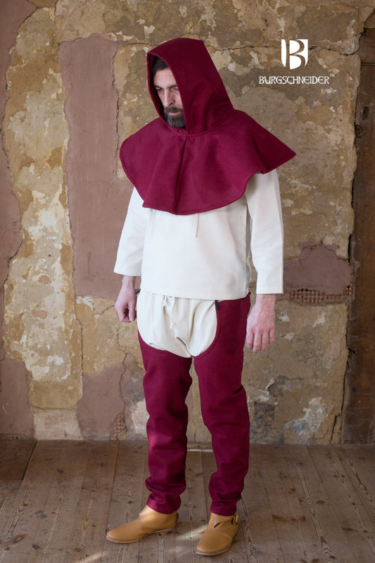 Wool Cowl Cucullus Red - Which Mark