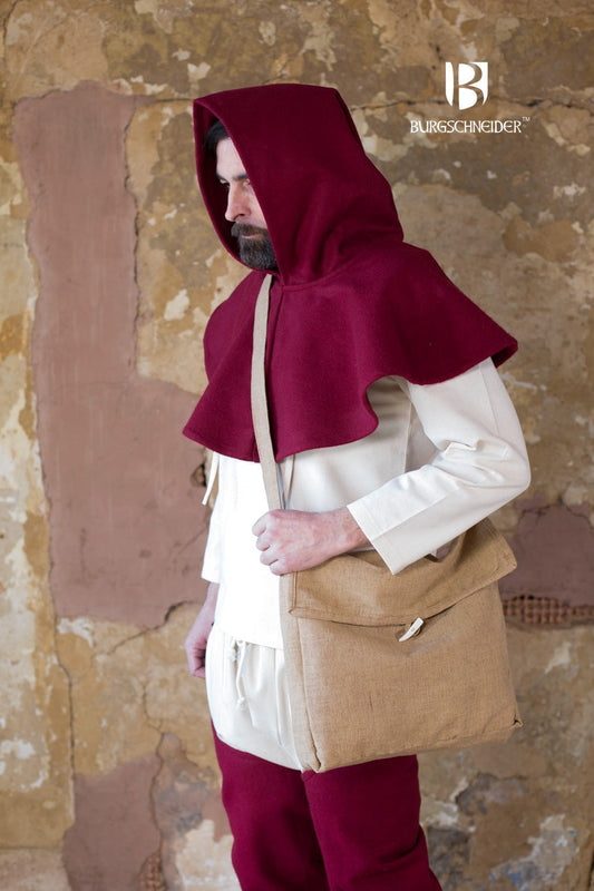 Wool Cowl Cucullus Red - Which Mark