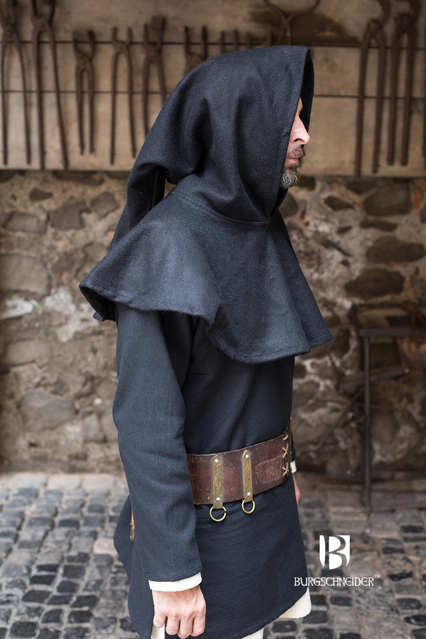 Wool Cowl Cucullus Black - Which Mark