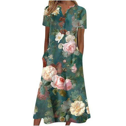 Women’s Summer Midi Dress – Casual, Light & Pocket-Ready - Which Mark
