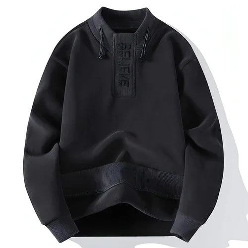 Round Neck Sweater — Men's and Women's Long Sleeves Couple Top - Which Mark