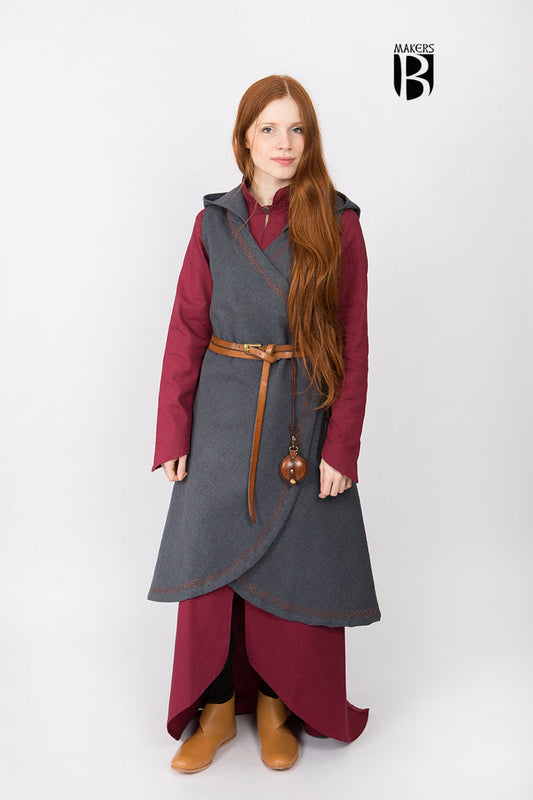 Wrap Dress Dala Dark Grey - Which Mark