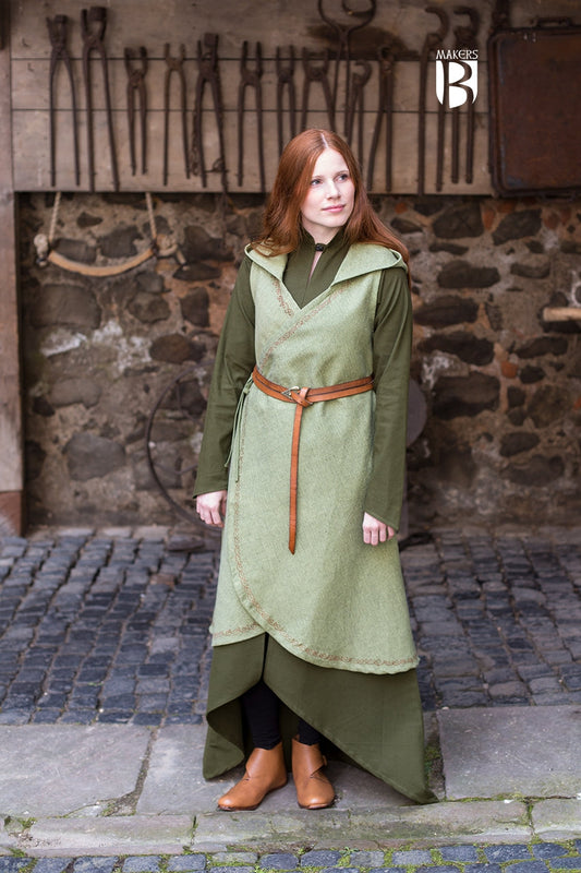 Wrap Dress Dala Linden Green - Which Mark