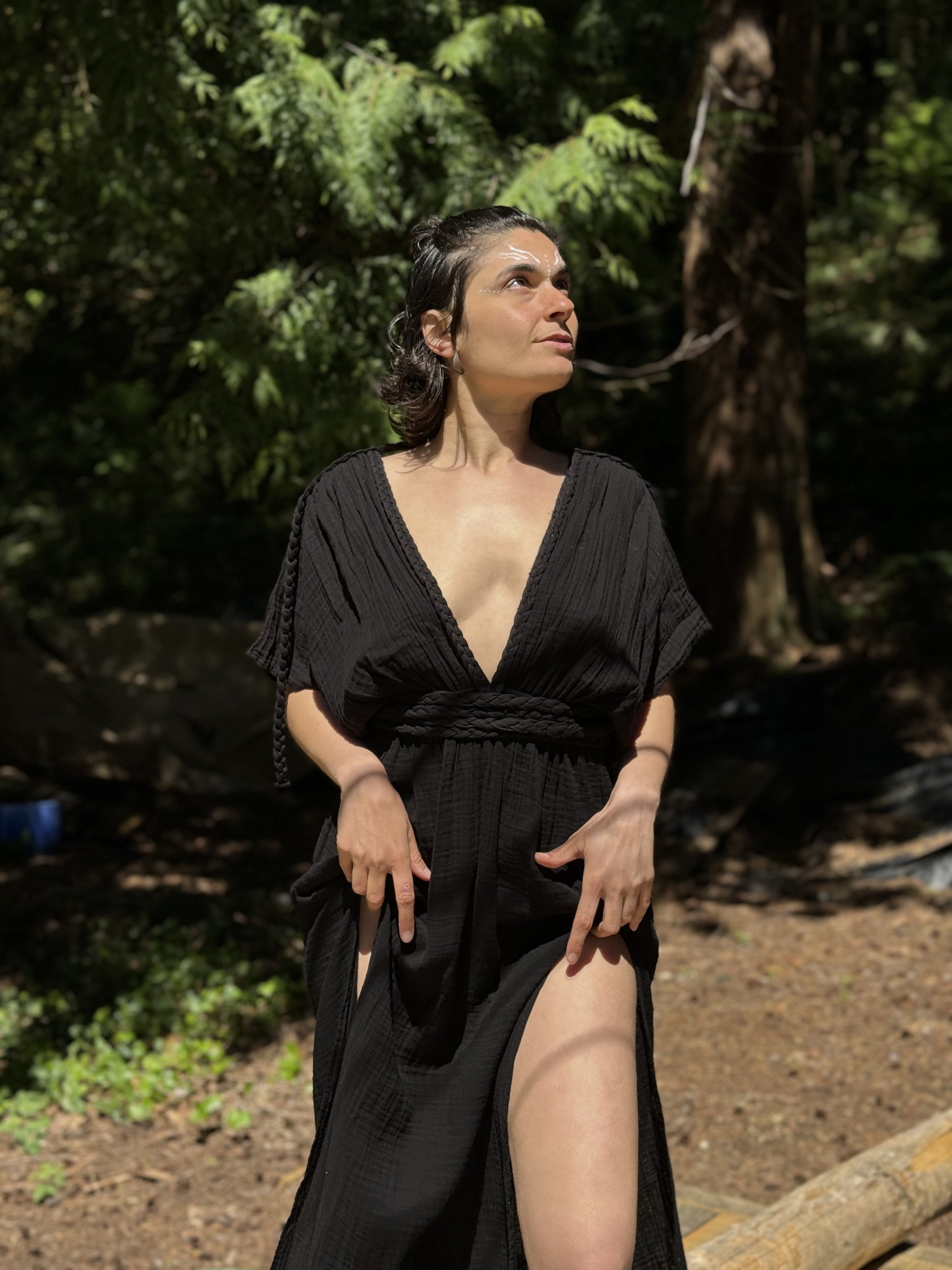 Boho Cotton Slit Summer Maxi Dress - Which Mark