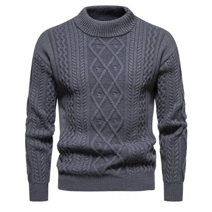 UrbanLayer™ – Solid Knit Crewneck for Men - Which Mark