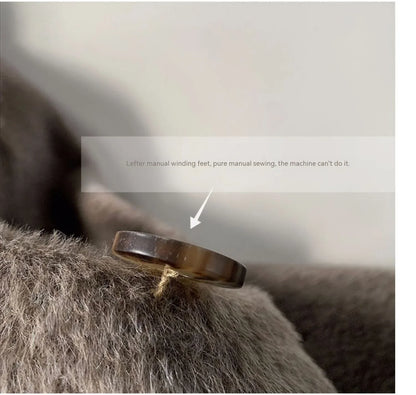 Solid Sail Sheep Camel Coat – Luxury & Warmth for Winter Elegance - Which Mark