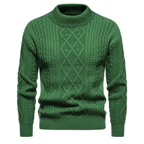 UrbanLayer™ – Solid Knit Crewneck for Men - Which Mark