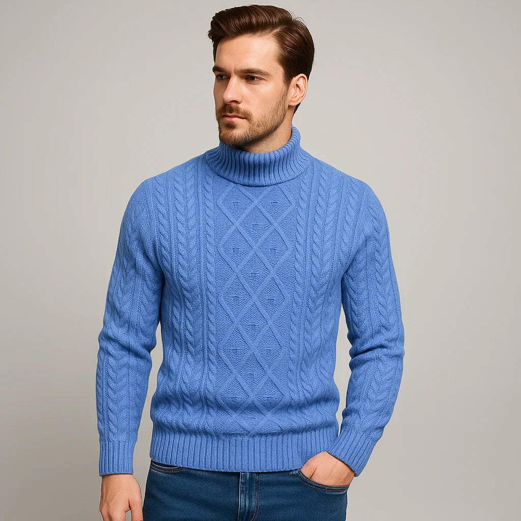 UrbanLayer™ – Solid Knit Crewneck for Men - Which Mark