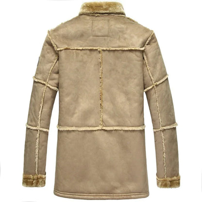 Mid-length Leather Jacket One Coat For Men - Which Mark