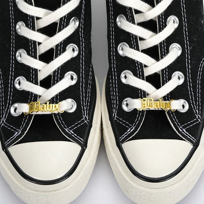 TagMyStep™ – Personalized Sneaker Lace Buckle (1 Pair) - Which Mark