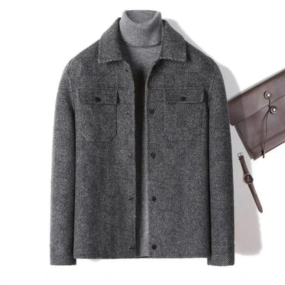Cashmere Short Wool Jacket Men - Which Mark