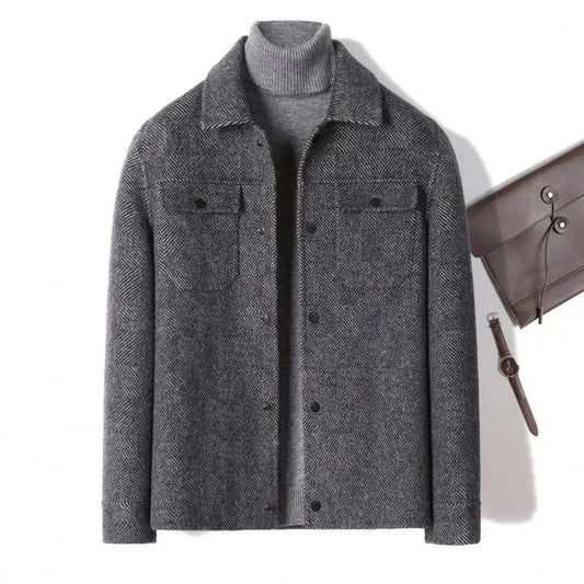 Cashmere Short Wool Jacket Men - Which Mark