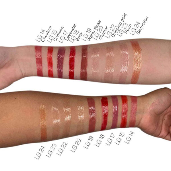 Lip Gloss - Tropical LG27 | Vegan, Paraben Free, Shimmer & Natural - Which Mark