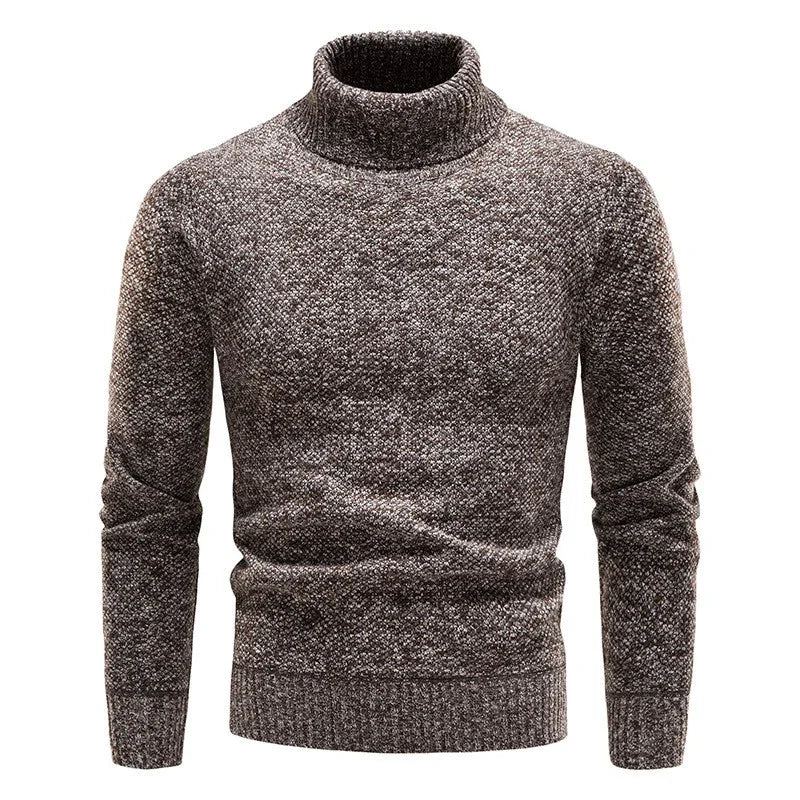CoreLayer™ – Men’s Outer Turtleneck Knit Sweater - Which Mark