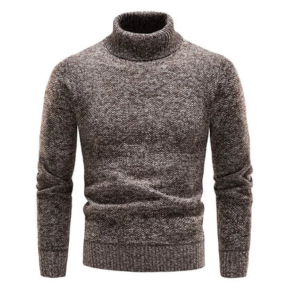 CoreLayer™ – Men’s Outer Turtleneck Knit Sweater - Which Mark