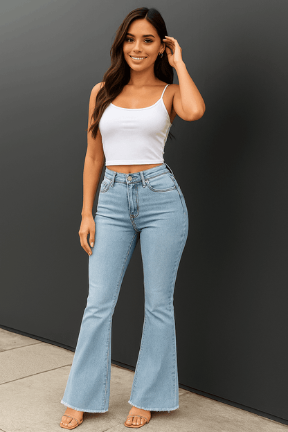 RetroCurve™ – Vintage Flare Bootcut Jeans - Which Mark