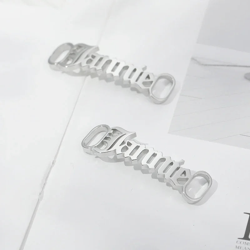 TagMyStep™ – Personalized Sneaker Lace Buckle (1 Pair) - Which Mark
