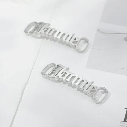 TagMyStep™ – Personalized Sneaker Lace Buckle (1 Pair) - Which Mark