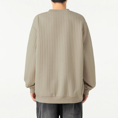 Men's Half-high Collar Button Sweater - Which Mark