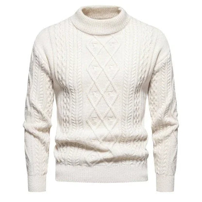 UrbanLayer™ – Solid Knit Crewneck for Men - Which Mark